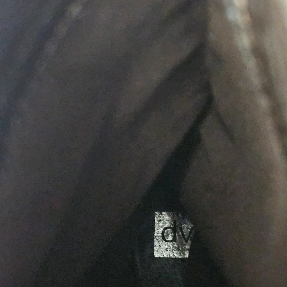 DV By Dolce Vita Brown Leather Equestrian Riding Knee High Rustic Tall Boots 8.5 - Picture 15 of 16